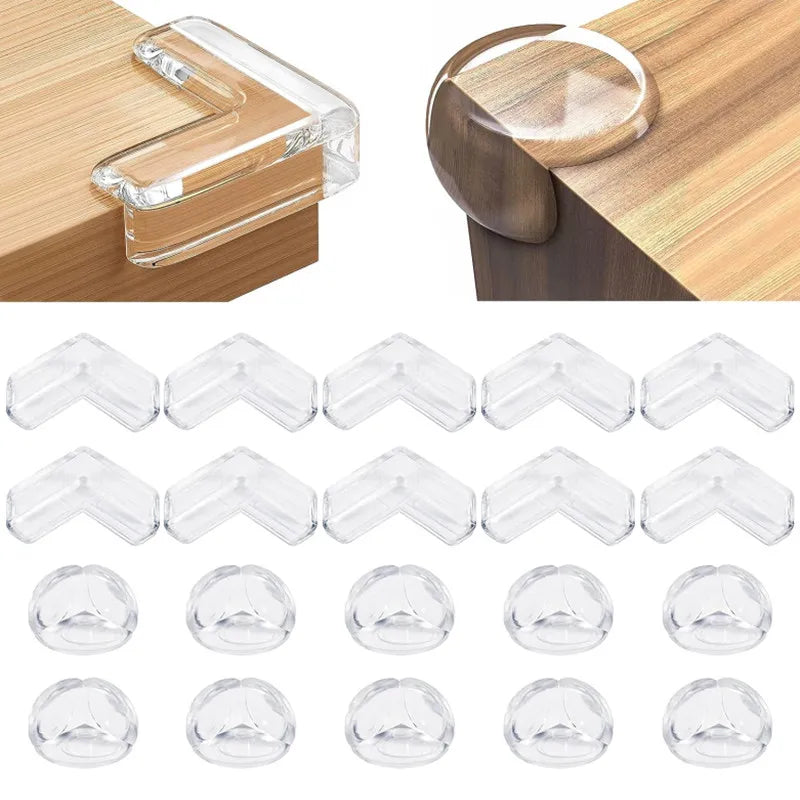 Table Corner Protectors for Baby Furniture Corner Guards Clear Children Anti Collision Edge Guards Baby Safety Table Edge Covers